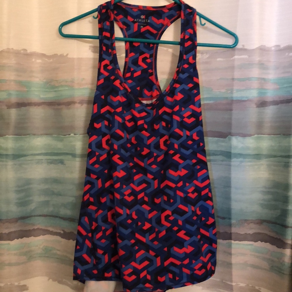 Athleta racer back tank M - Picture 3 of 4